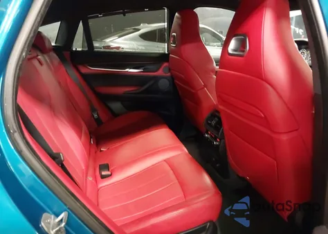 2016 BMW X6 M из США, поврежденный, VIN 5YMKW8C55G0R43581